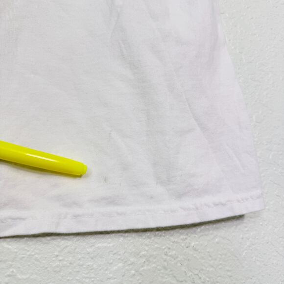 White Graphic Tee by Lavenge - Picture 7 of 10